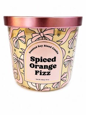 Ulta Beauty 3 Wick Candle Spiced Orange Fizz